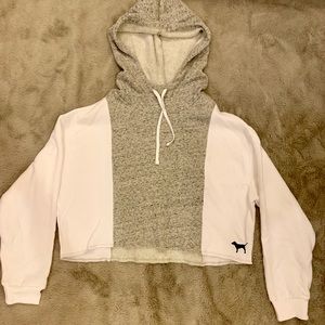 NWOT Victoria’s Secret Pink Cropped Hoodie